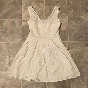 American eagle outfitters white dress